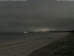 Archived image Webcam North east view Karlshagen beach 23:00