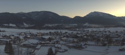 Archiv Foto Webcam Panoramablick auf das Dorf Reit im Winkl 17:00