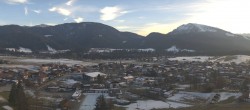 Archiv Foto Webcam Panoramablick auf das Dorf Reit im Winkl 15:00