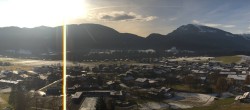 Archiv Foto Webcam Panoramablick auf das Dorf Reit im Winkl 09:00