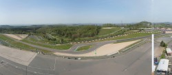 Archived image Webcam Nürburgring: Start/Finish line Grand Prix track 13:00
