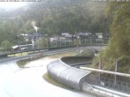 Archived image Webcam Bobsled run Koenigssee 05:00