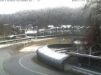 Archived image Webcam Bobsled run Koenigssee 09:00