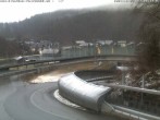 Archived image Webcam Bobsled run Koenigssee 07:00