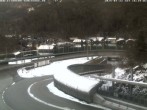 Archived image Webcam Bobsled run Koenigssee 15:00