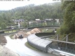 Archiv Foto Webcam Bobbahn mit Blickrichtung Königssee 06:00
