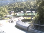 Archiv Foto Webcam Bobbahn mit Blickrichtung Königssee 09:00