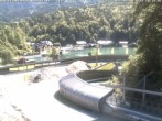 Archived image Webcam Bobsled run Koenigssee 09:00