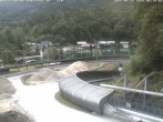 Archived image Webcam Bobsled run Koenigssee 05:00