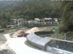 Archived image Webcam Bobsled run Koenigssee 13:00