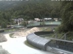 Archived image Webcam Bobsled run Koenigssee 13:00
