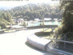 Archiv Foto Webcam Bobbahn mit Blickrichtung Königssee 09:00