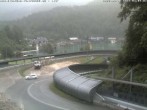 Archived image Webcam Bobsled run Koenigssee 06:00
