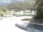 Archived image Webcam Bobsled run Koenigssee 11:00