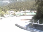 Archived image Webcam Bobsled run Koenigssee 13:00