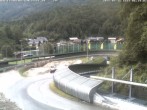 Archived image Webcam Bobsled run Koenigssee 05:00