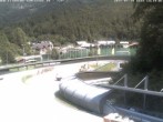 Archived image Webcam Bobsled run Koenigssee 13:00