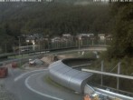 Archived image Webcam Bobsled run Koenigssee 19:00