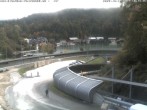Archiv Foto Webcam Bobbahn mit Blickrichtung Königssee 09:00