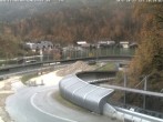 Archived image Webcam Bobsled run Koenigssee 09:00
