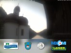 Archived image Webcam Koenigssee: St. Bartholomae 19:00