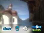 Archived image Webcam Koenigssee: St. Bartholomae 13:00