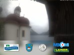 Archived image Webcam Koenigssee: St. Bartholomae 11:00