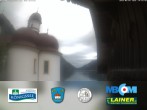 Archived image Webcam Koenigssee: St. Bartholomae 13:00