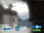 Archived image Webcam Koenigssee: St. Bartholomae 15:00