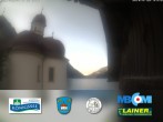 Archived image Webcam Koenigssee: St. Bartholomae 17:00