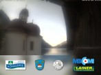 Archiv Foto Webcam St. Bartholomä, Königssee 17:00