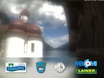 Archived image Webcam Koenigssee: St. Bartholomae 11:00