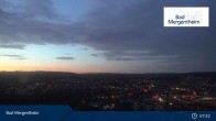 Archiv Foto Webcam Blick vom Ketterberg auf Bad Mergentheim 06:00