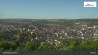Archiv Foto Webcam Blick vom Ketterberg auf Bad Mergentheim 08:00