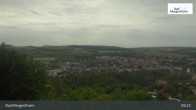 Archived image Webcam View from the Ketterberg to Bad Mergentheim 08:00