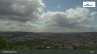 Archived image Webcam View from the Ketterberg to Bad Mergentheim 12:00