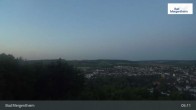 Archiv Foto Webcam Blick vom Ketterberg auf Bad Mergentheim 04:00