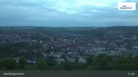 Archiv Foto Webcam Blick vom Ketterberg auf Bad Mergentheim 02:00