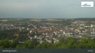 Archiv Foto Webcam Blick vom Ketterberg auf Bad Mergentheim 07:00
