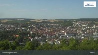 Archiv Foto Webcam Blick vom Ketterberg auf Bad Mergentheim 08:00