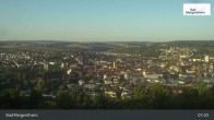 Archiv Foto Webcam Blick vom Ketterberg auf Bad Mergentheim 06:00