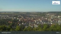 Archiv Foto Webcam Blick vom Ketterberg auf Bad Mergentheim 08:00