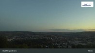 Archiv Foto Webcam Blick vom Ketterberg auf Bad Mergentheim 02:00