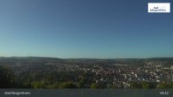 Archived image Webcam View from the Ketterberg to Bad Mergentheim 08:00