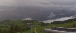 Archiv Foto Webcam Alta Badia: Panorama Bioch Hütte 19:00