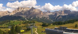 Archived image Webcam Alta Badia: View from Bioch Hut 09:00