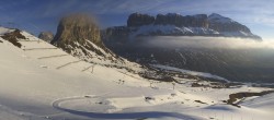 Archived image Webcam Fassa Valley Panorama, Pordoi Pass 05:00