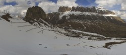 Archived image Webcam Fassa Valley Panorama, Pordoi Pass 11:00