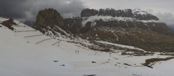 Archived image Webcam Fassa Valley Panorama, Pordoi Pass 17:00