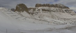 Archiv Foto Webcam Fassatal Panorama - Pordoi Pass 09:00